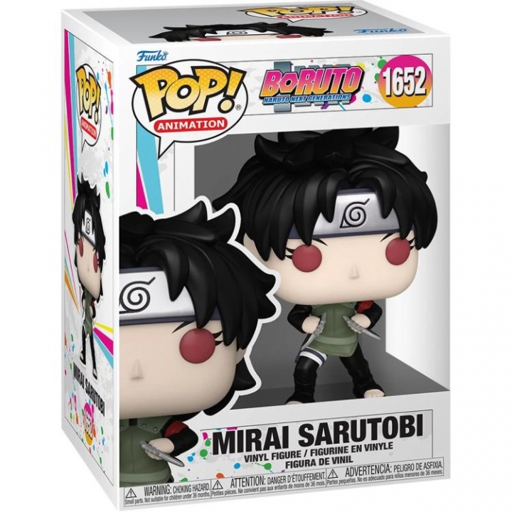 Boruto: Naruto Next Generations POP! Animation Vinyl Shikadai / Mirai / Jigen / Koji Kashin 9 cm