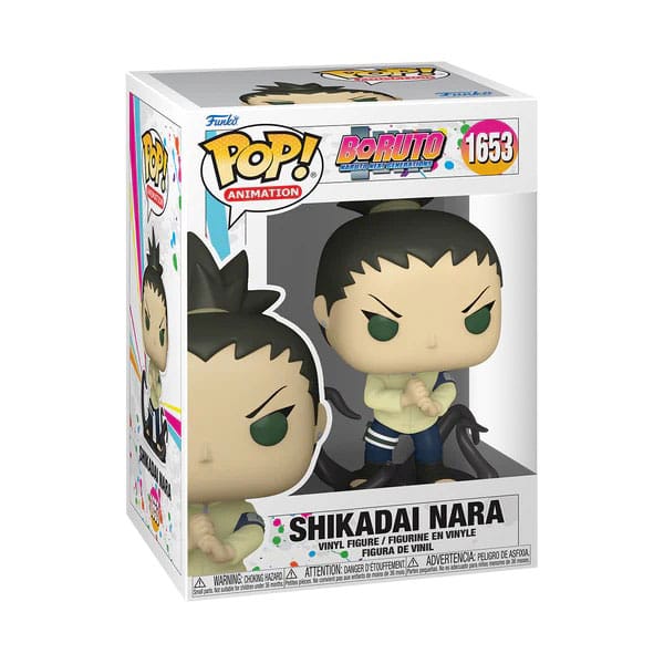 Boruto: Naruto Next Generations POP! Animation Vinyl Shikadai / Mirai / Jigen / Koji Kashin 9 cm