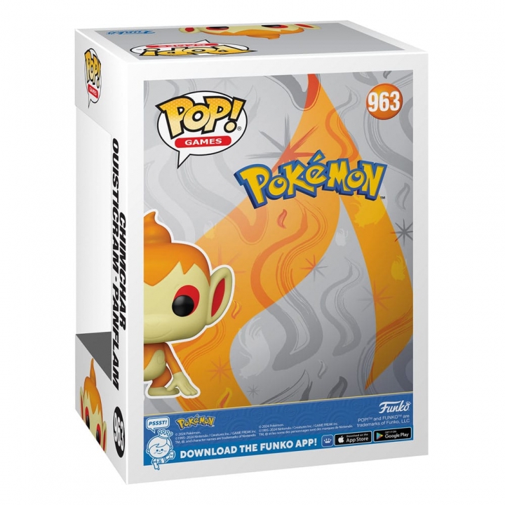 Pokemon POP! Games Vinyl Figure Snubbull / Chimchar / Greninja EMEA 9 cm