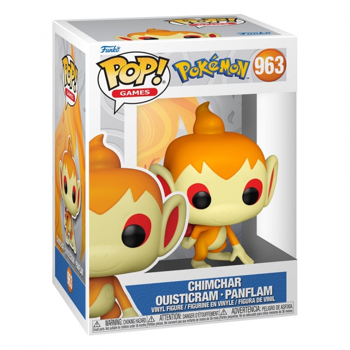 Pokemon POP! Games Vinyl Figure Snubbull / Chimchar / Greninja EMEA 9 cm