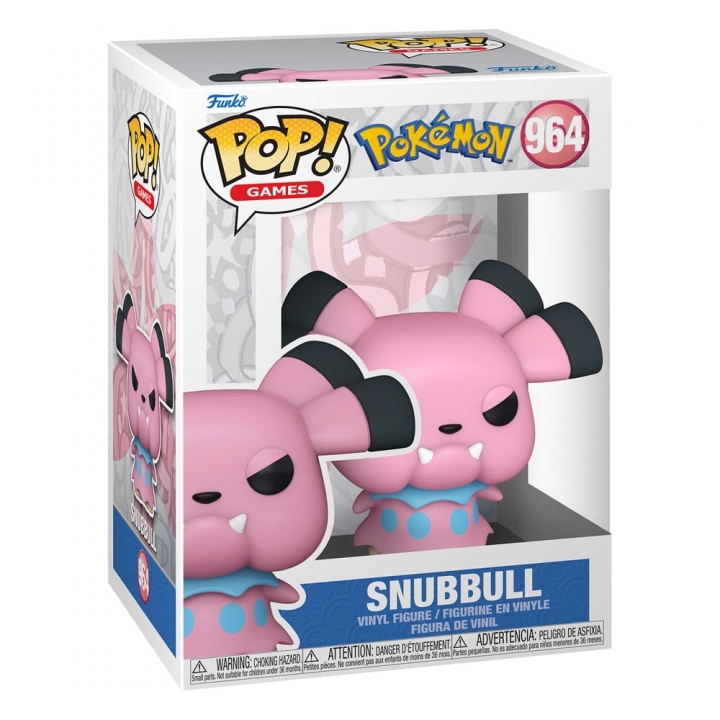 Pokemon POP! Games Vinyl Figure Snubbull / Chimchar / Greninja EMEA 9 cm