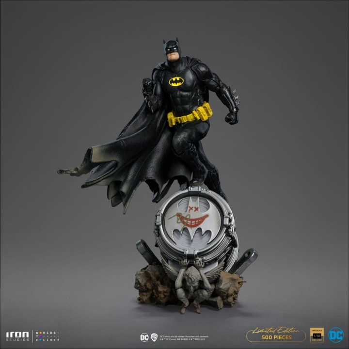 DC Comics BDS Art Scale Statue 1/10 Batman Deluxe Black Version Exclusive EU Exclusive 30 cm