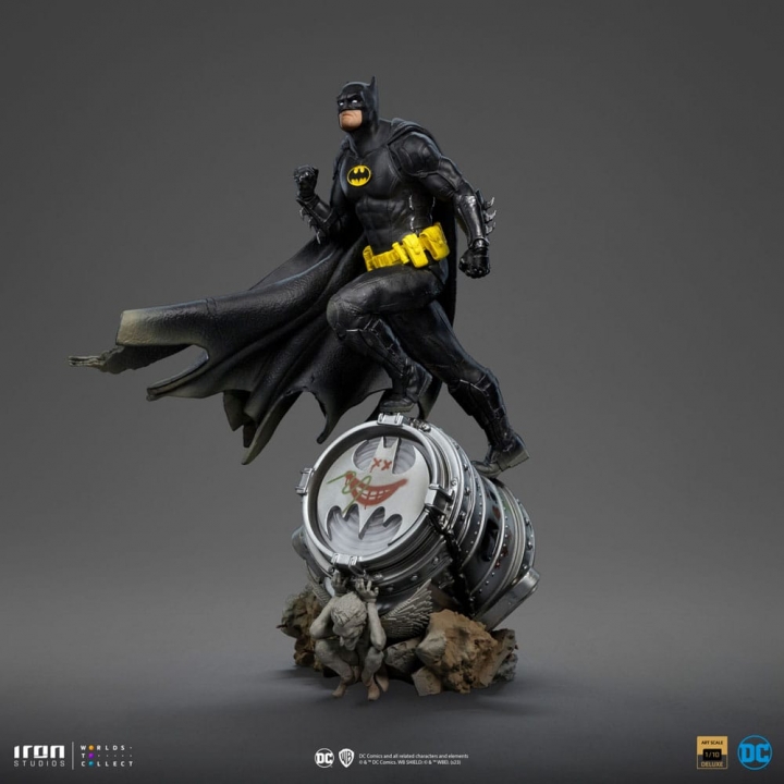 DC Comics BDS Art Scale Statue 1/10 Batman Deluxe Black Version Exclusive EU Exclusive 30 cm