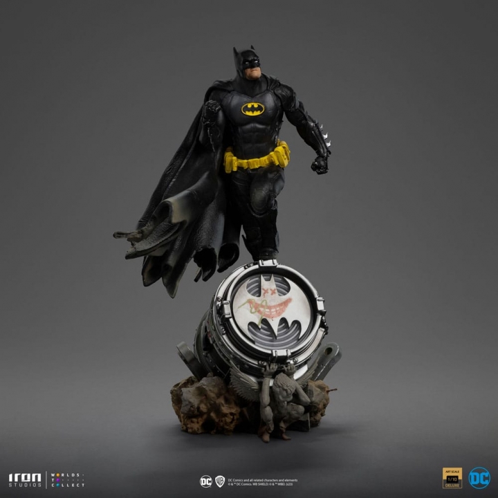 DC Comics BDS Art Scale Statue 1/10 Batman Deluxe Black Version Exclusive EU Exclusive 30 cm