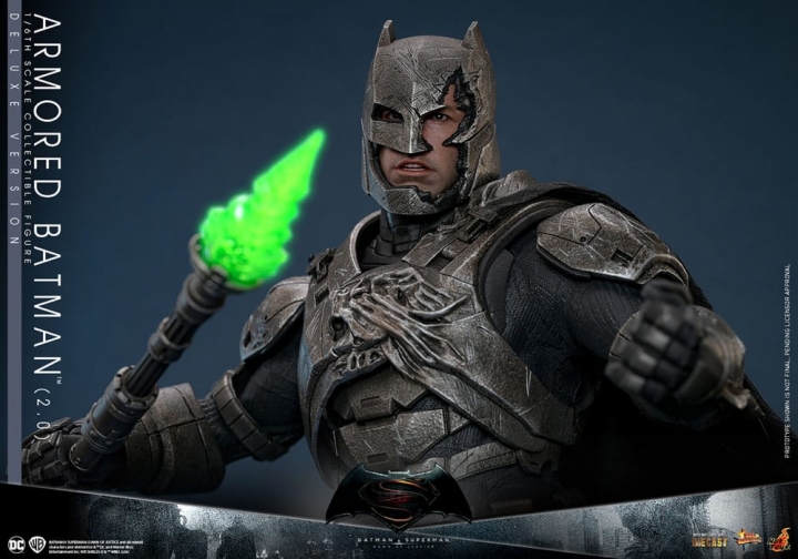 Batman v Superman: Dawn of Justice Movie Masterpiece 1/6 Armored Batman 2.0 Deluxe 33 cm