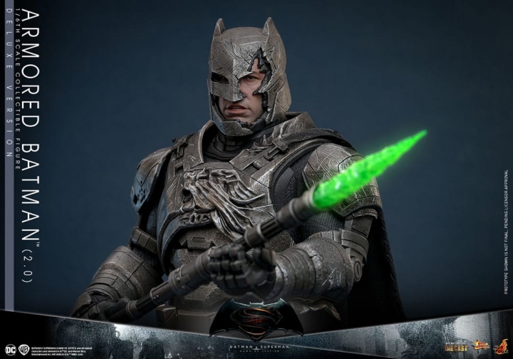 Batman v Superman: Dawn of Justice Movie Masterpiece 1/6 Armored Batman 2.0 Deluxe 33 cm