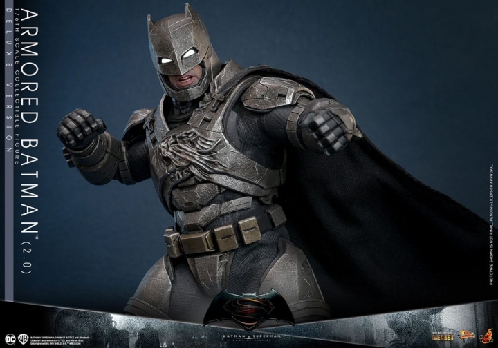 Batman v Superman: Dawn of Justice Movie Masterpiece 1/6 Armored Batman 2.0 Deluxe 33 cm