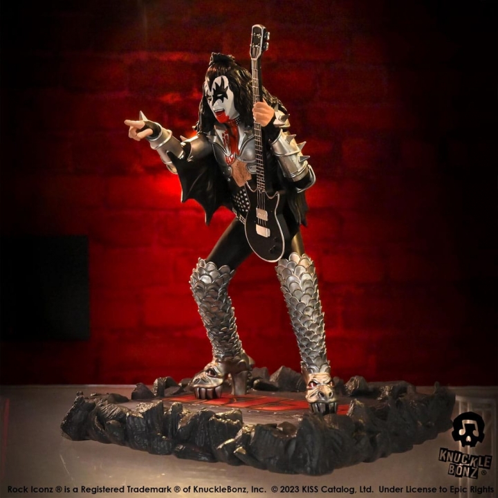 Kiss Rock Iconz Statue The Spaceman / The Catman / The Demon / The Starchild 22 cm