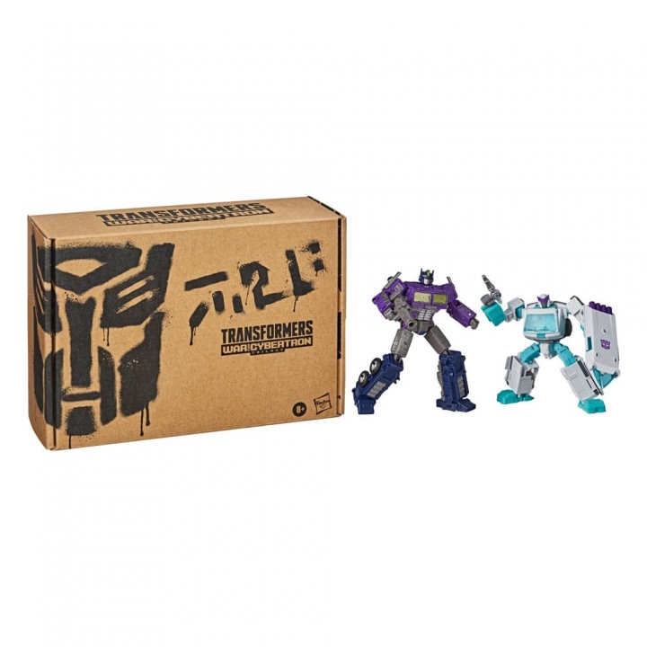 Transformers Generations Selects Action Figure 2-Pack Shattered Glass Optimus Prime & Ratchet