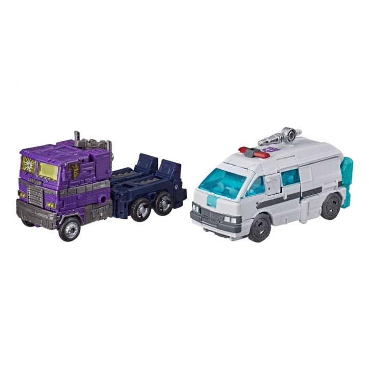 Transformers Generations Selects Action Figure 2-Pack Shattered Glass Optimus Prime & Ratchet