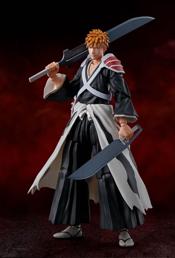 Bleach: Thousand-Year Blood War S.H. Figuarts Action Figure Ichigo Kurosaki Dual Zangetsu 16 cm