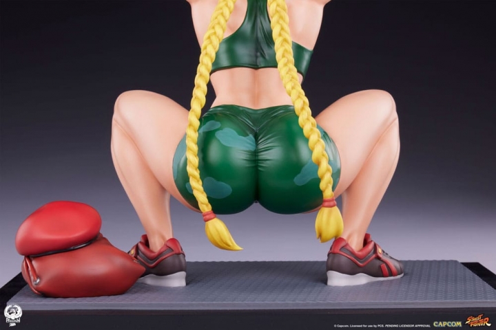 Street Fighter Premier Series Statue 1/4 Cammy: Powerlifting / SF6 / Alpha 41 cm