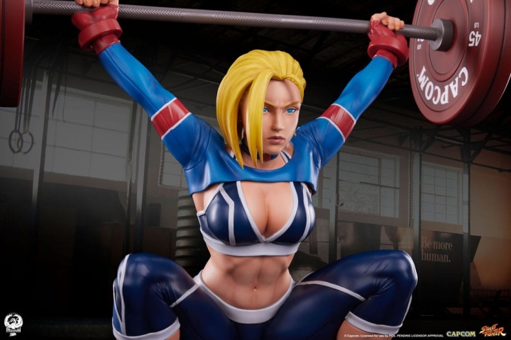 Street Fighter Premier Series Statue 1/4 Cammy: Powerlifting / SF6 / Alpha 41 cm