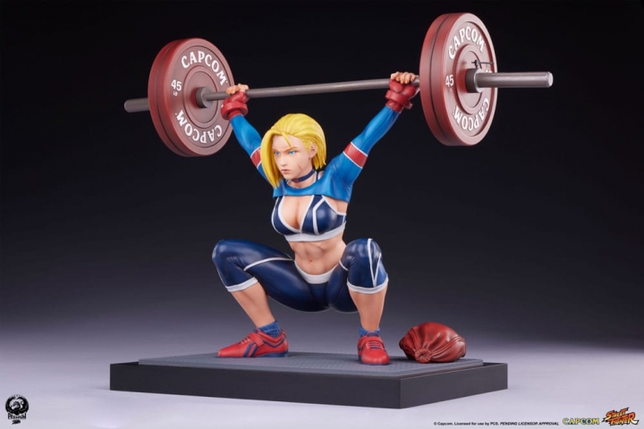 Street Fighter Premier Series Statue 1/4 Cammy: Powerlifting / SF6 / Alpha 41 cm