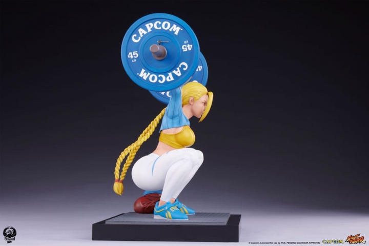 Street Fighter Premier Series Statue 1/4 Cammy: Powerlifting / SF6 / Alpha 41 cm