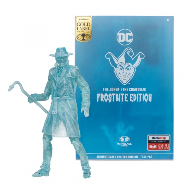 DC Multiverse Action Figure The Joker Batman: Three Jokers Frostbite Gold Label 18 cm