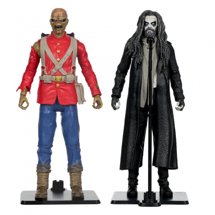 Metal Music Maniacs Action Figure Wave 2 Rob Zombie / Trooper Eddie (Iron Maiden) 15 cm