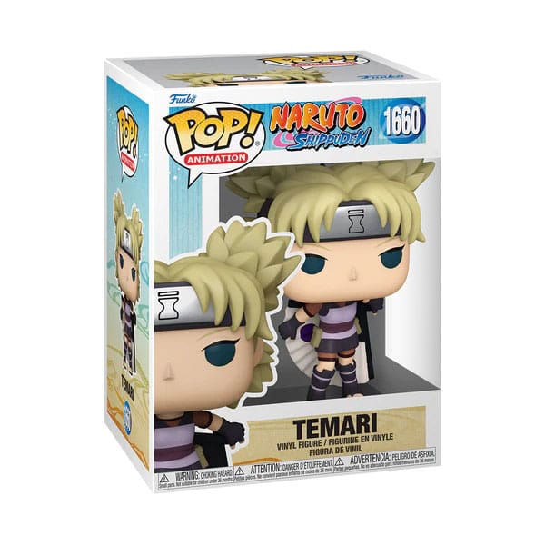 Naruto Pop! Animation Vinyl Figure Itachi(Young) / Obito / Rin / Temari / TenTen / Shisui 9 cm