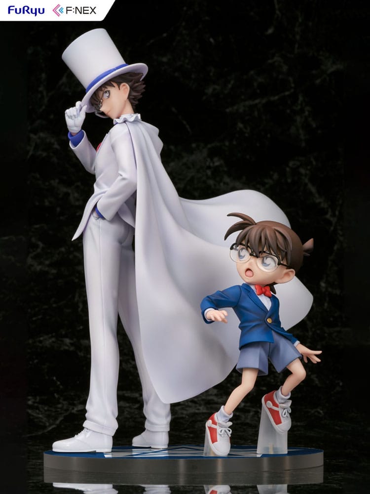 Case Closed F:NEX PVC Statue 1/7 Conan Edogawa & Kid the Phantom Thief 29 cm