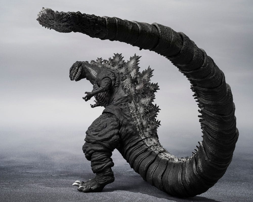 Godzilla S.H. MonsterArts Action Figure Godzilla (2016) The Fourth Orthochromatic Version 18 cm