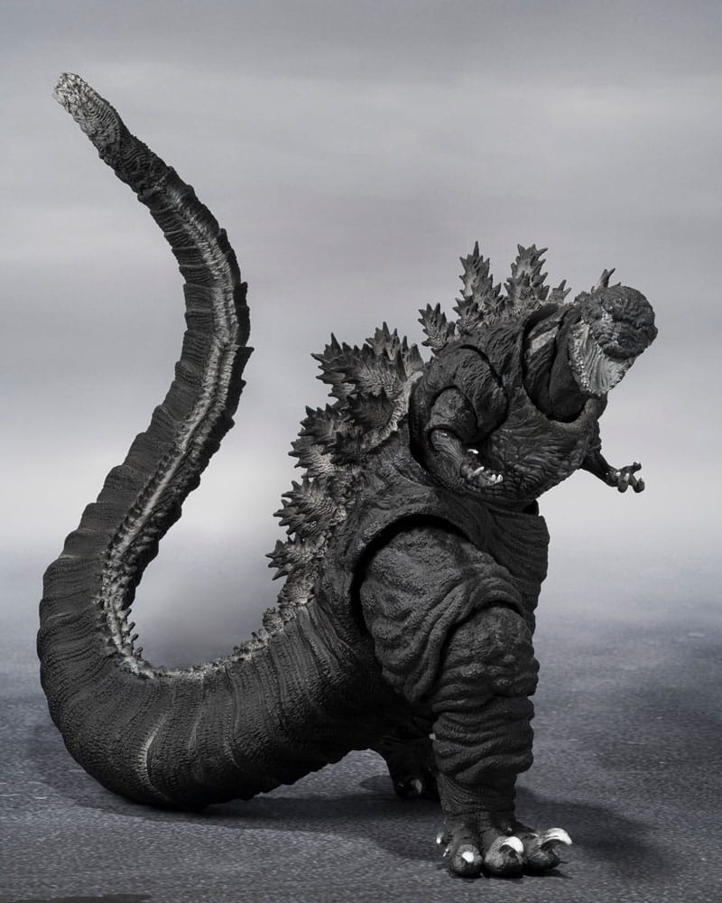 Godzilla S.H. MonsterArts Action Figure Godzilla (2016) The Fourth Orthochromatic Version 18 cm