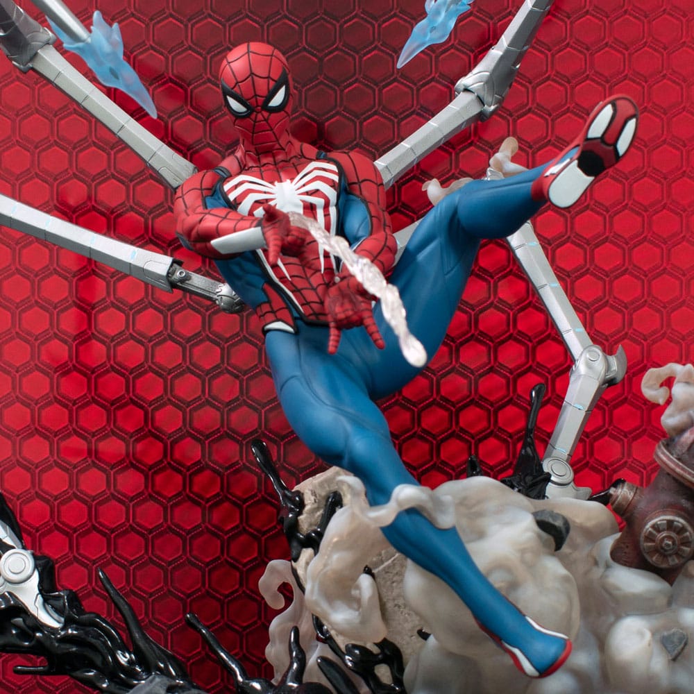 Marvel's Spider-Man 2 Marvel Gallery Deluxe PVC Diorama Spider-Man (Gamerverse) 30 cm