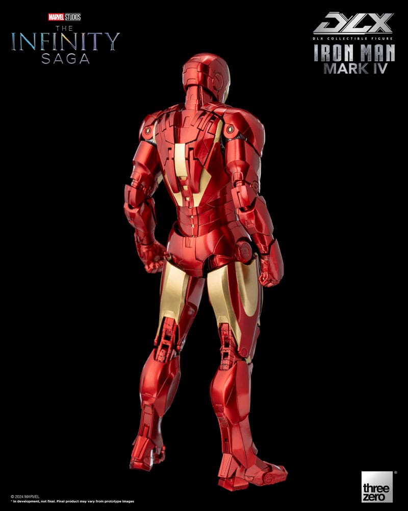 Infinity Saga DLX Action Figure 1/12 Iron Man Mark 4 17 cm