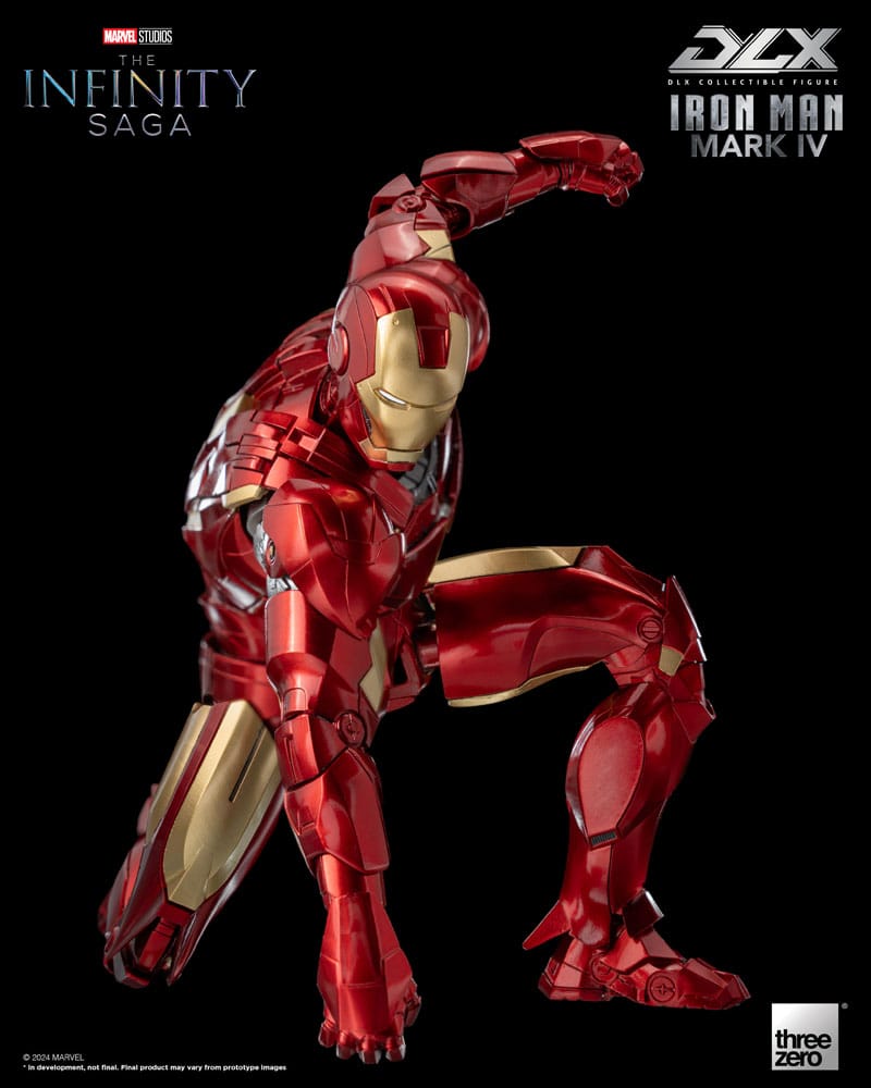 Infinity Saga DLX Action Figure 1/12 Iron Man Mark 4 17 cm