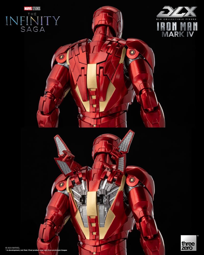 Infinity Saga DLX Action Figure 1/12 Iron Man Mark 4 17 cm