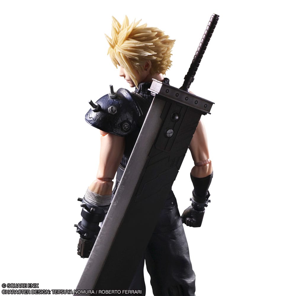 Final Fantasy VII Play Arts Kai Action Figure Yuffie Kisaragi / Cloud Strife 25 cm