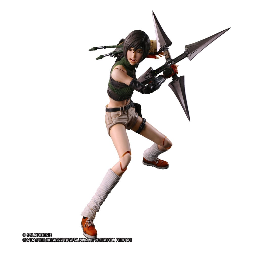 Final Fantasy VII Play Arts Kai Action Figure Yuffie Kisaragi / Cloud Strife 25 cm