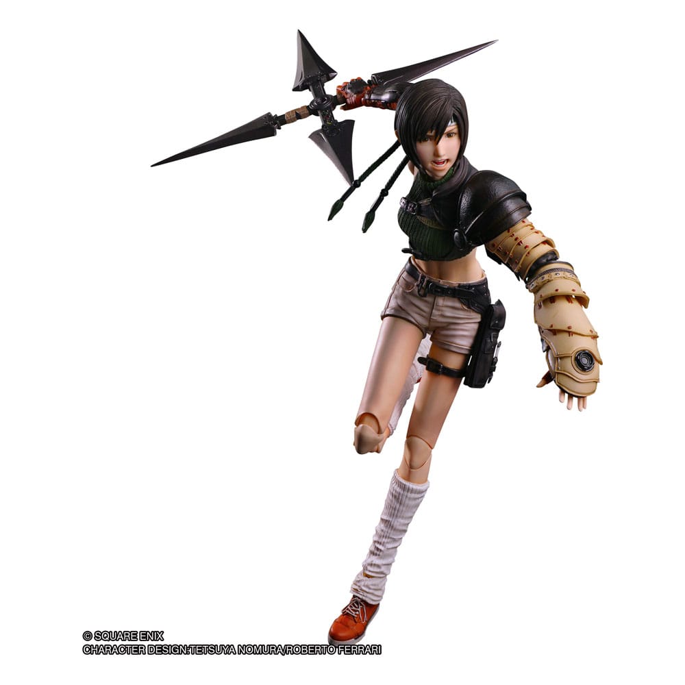 Final Fantasy VII Play Arts Kai Action Figure Yuffie Kisaragi / Cloud Strife 25 cm