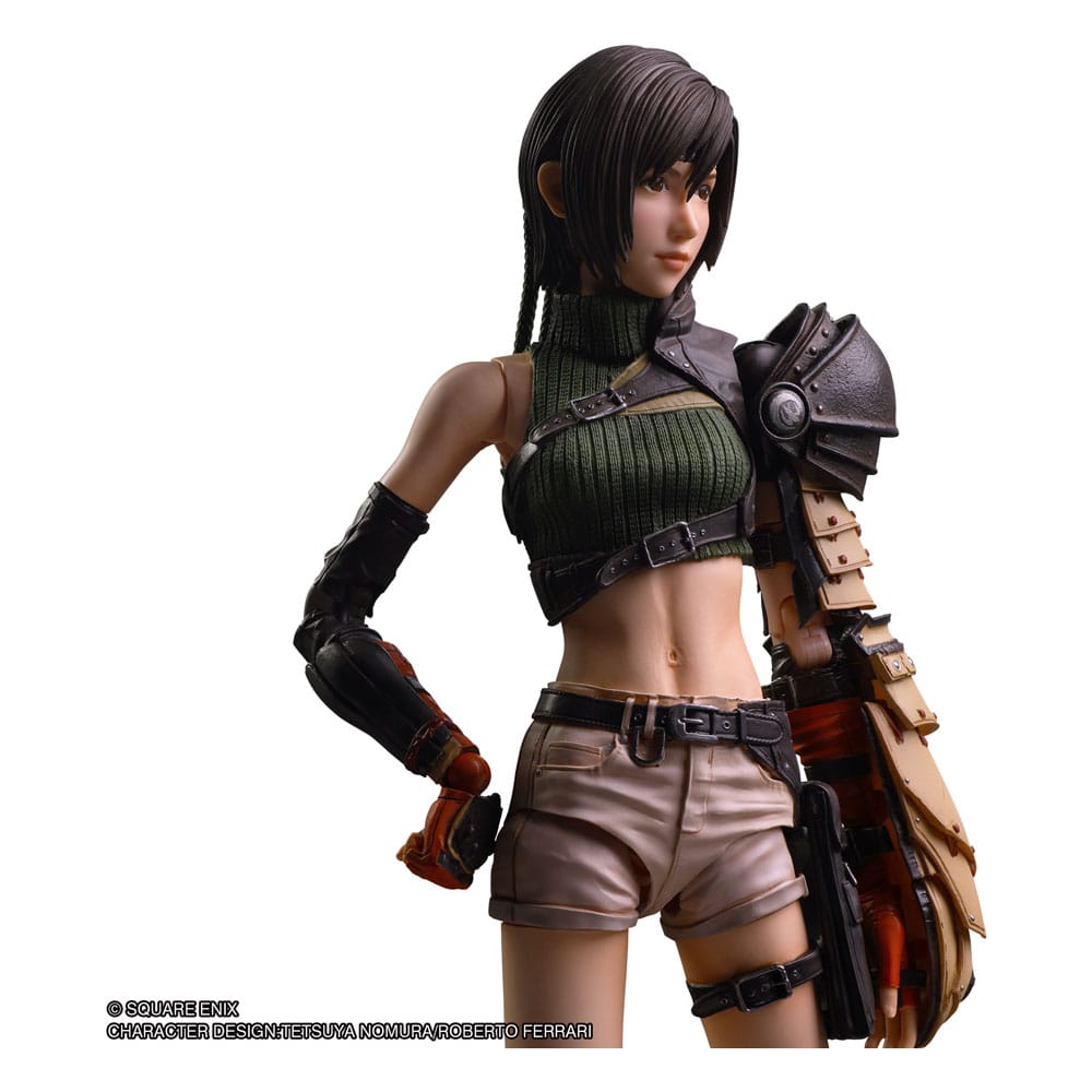 Final Fantasy VII Play Arts Kai Action Figure Yuffie Kisaragi / Cloud Strife 25 cm