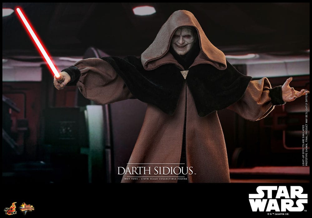 Star Wars Movie Masterpiece Action Figure 1/6 Darth Sidious 29 cm