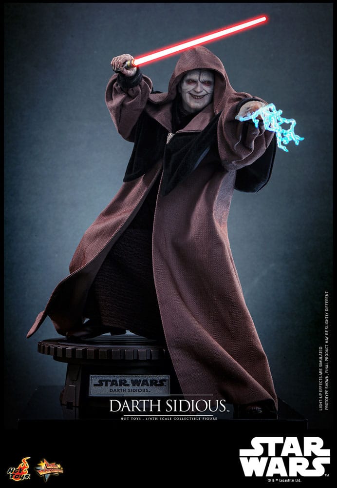 Star Wars Movie Masterpiece Action Figure 1/6 Darth Sidious 29 cm