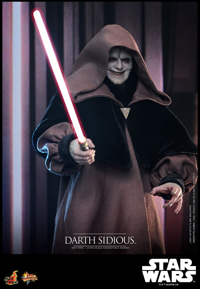 Star Wars Movie Masterpiece Action Figure 1/6 Darth Sidious 29 cm