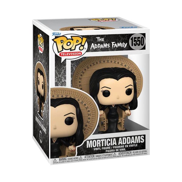 The Addams Family POP! Deluxe Vinyl Figure Morticia in Chair 9 cm