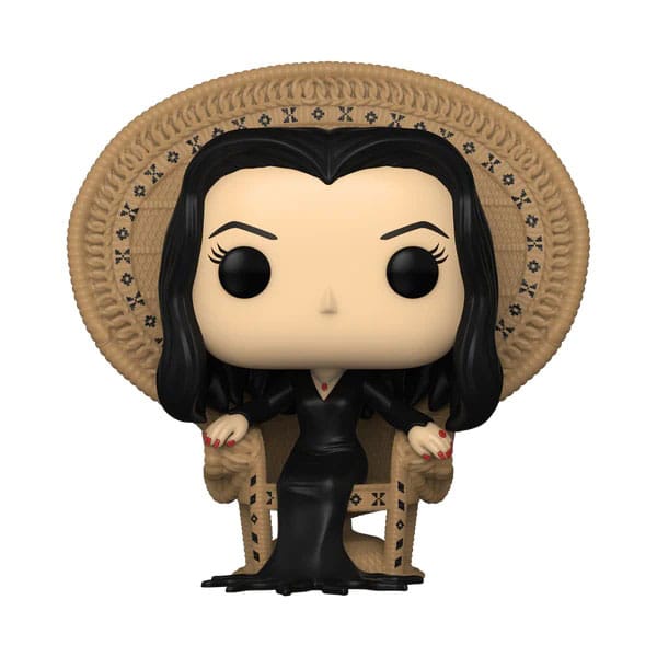 The Addams Family POP! Deluxe Vinyl Figure Morticia in Chair 9 cm