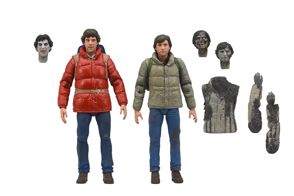 An American Werewolf In London Action Figures 2-Pack Jack and David 18 cm