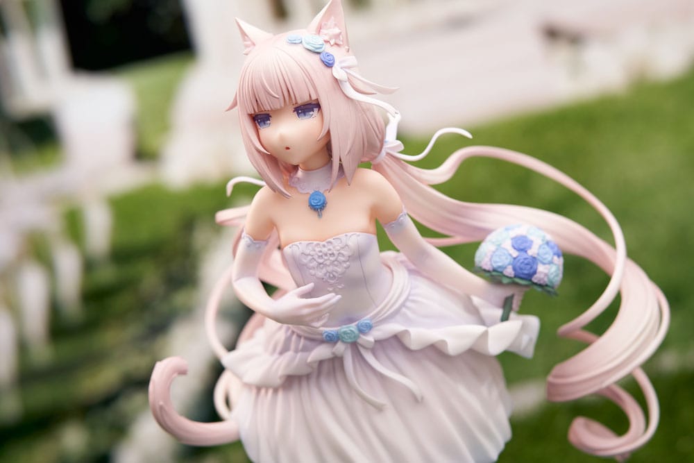 Nekopara PVC Statue 1/7 Nekopara Chocola / Vanilla Dream of Eden Ver. 23 cm