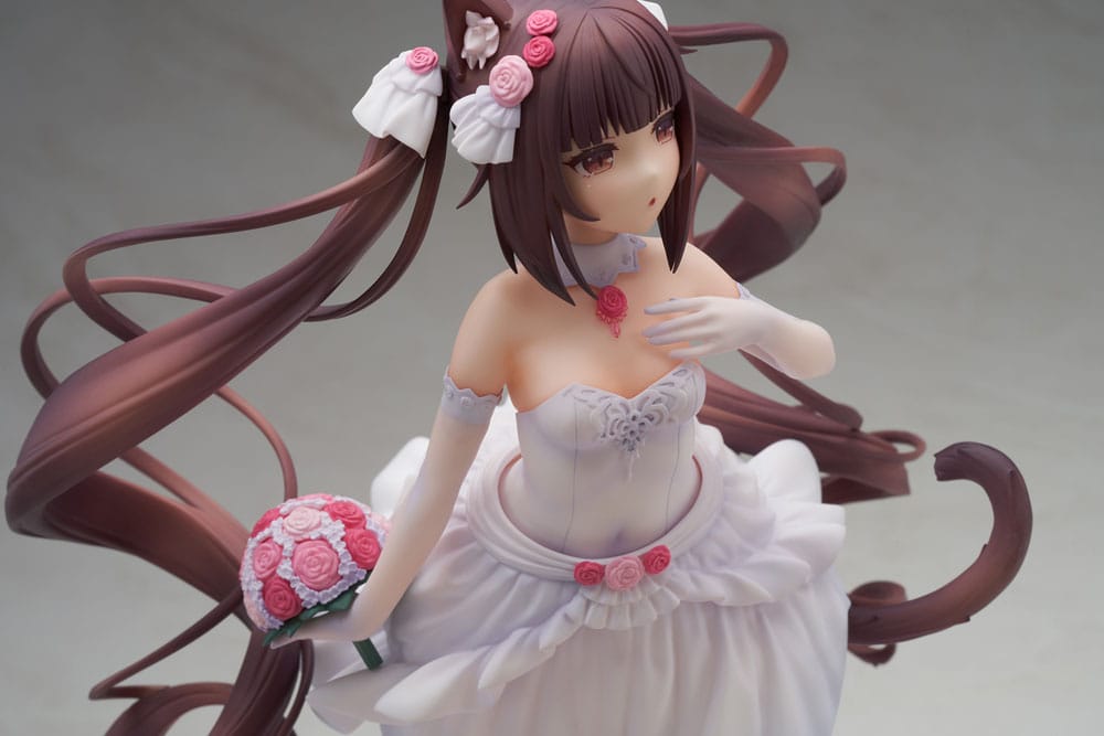 Nekopara PVC Statue 1/7 Nekopara Chocola / Vanilla Dream of Eden Ver. 23 cm