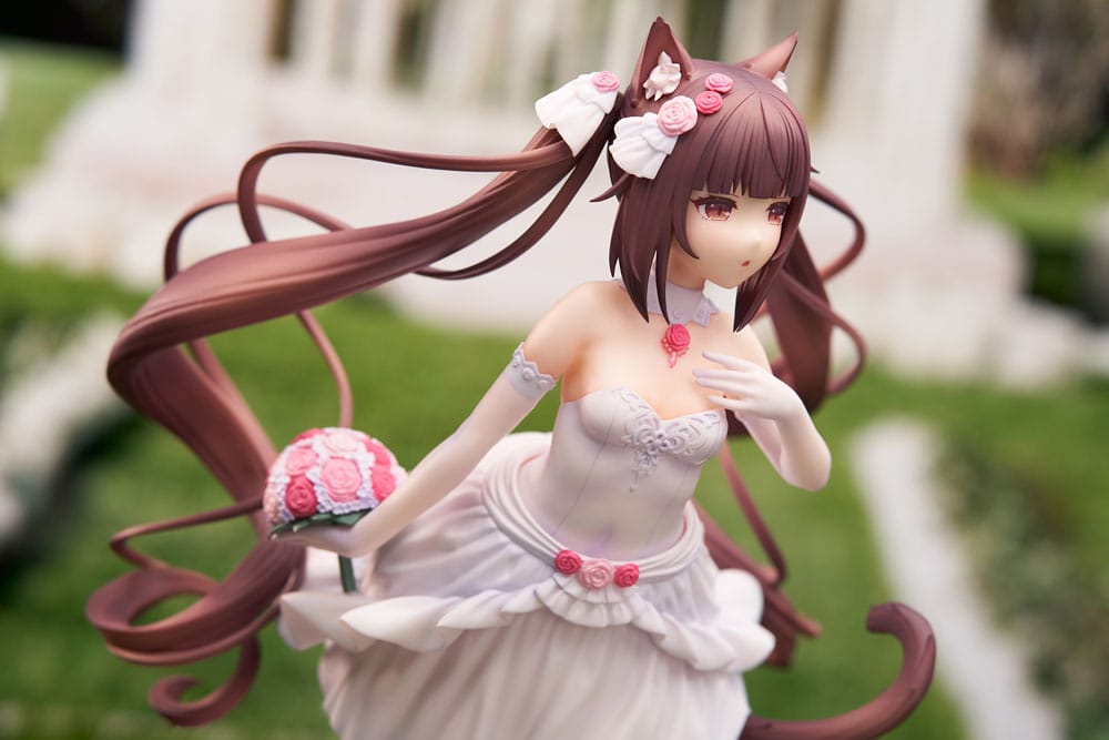 Nekopara PVC Statue 1/7 Nekopara Chocola / Vanilla Dream of Eden Ver. 23 cm