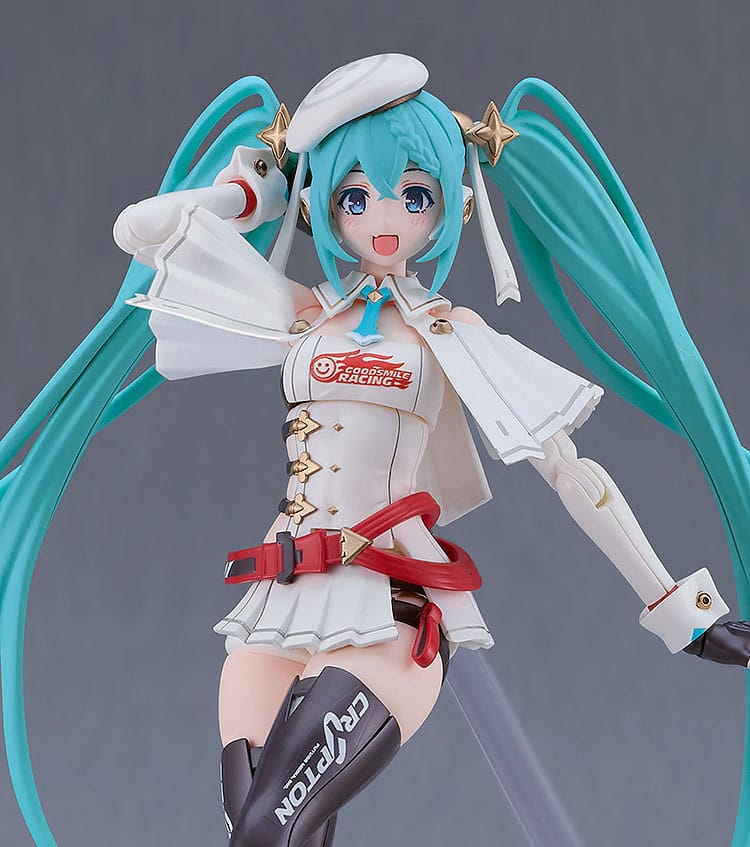 Hatsune Miku GT Project Plamatea Plastic Model Kit Racing Miku: 2023 Ver. 15 cm