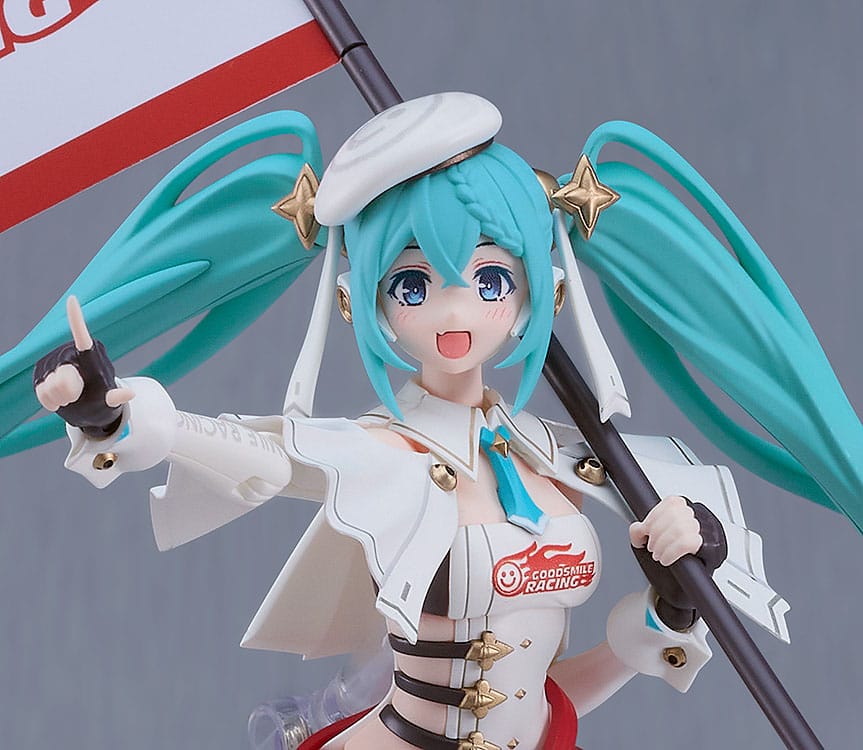 Hatsune Miku GT Project Plamatea Plastic Model Kit Racing Miku: 2023 Ver. 15 cm