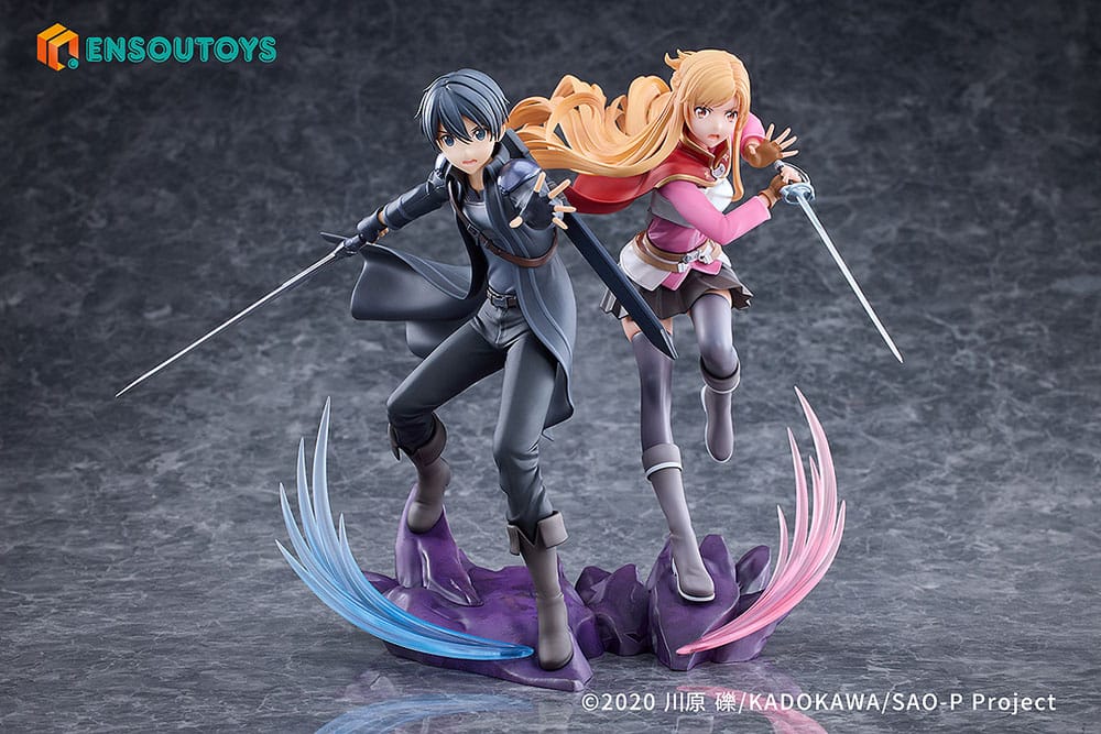 Sword Art Online Statue 1/7 Progressive Scherzo of Deep Night Kirito /  22 cm