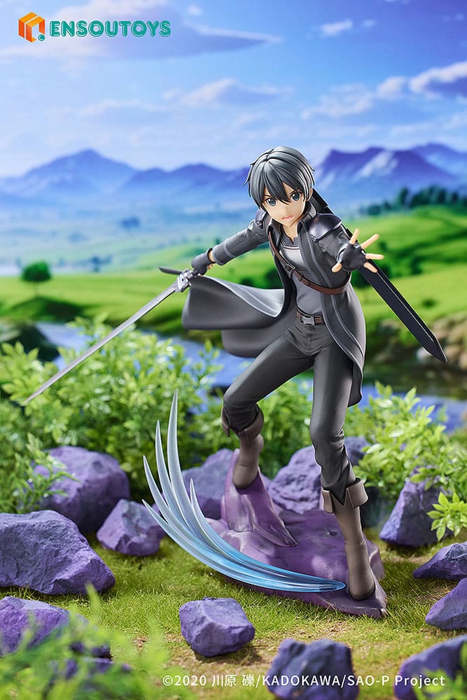 Sword Art Online Statue 1/7 Progressive Scherzo of Deep Night Kirito /  22 cm