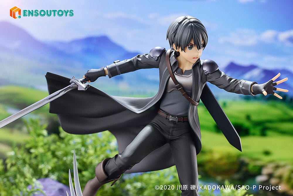 Sword Art Online Statue 1/7 Progressive Scherzo of Deep Night Kirito /  22 cm