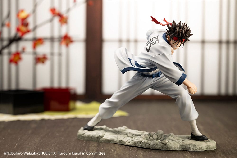 Rurouni Kenshin ARTFXJ Statue 1/8 Sanosuke Sagara 18 cm