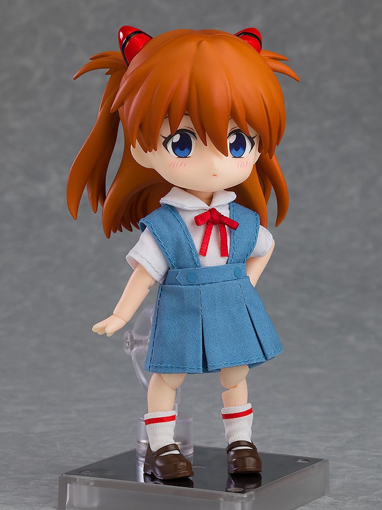 Rebuild of Evangelion Nendoroid Doll Action Figure Rei Ayanami / Asuka Shikinami Langley 10 cm