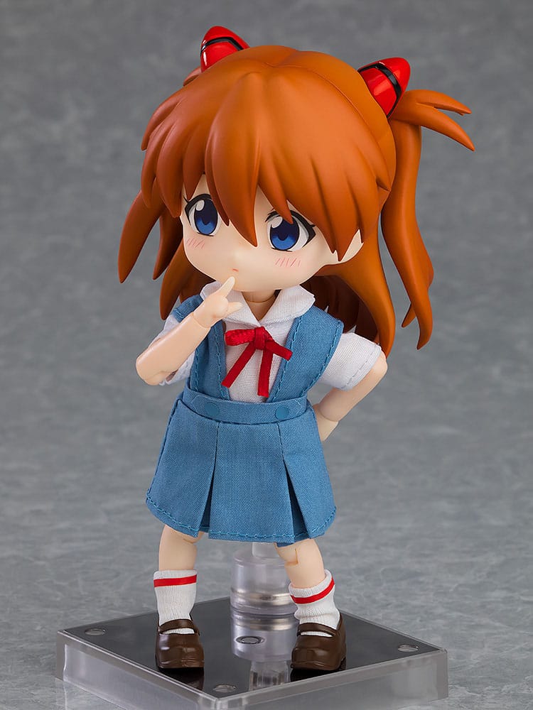 Rebuild of Evangelion Nendoroid Doll Action Figure Rei Ayanami / Asuka Shikinami Langley 10 cm